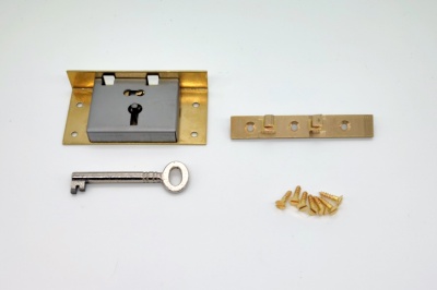 Brass box locks made in England