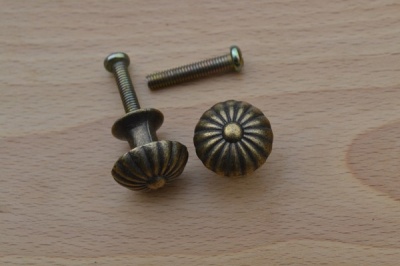 Bronze Finish Knobs (2)