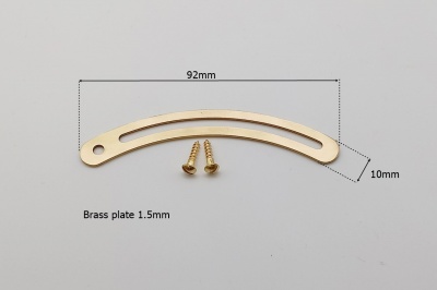 Solid Brass Lid Stay 92mm (heavy duty)