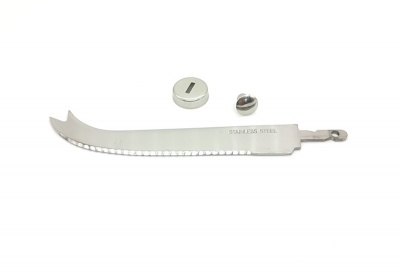 Cheese Knife with Prongs