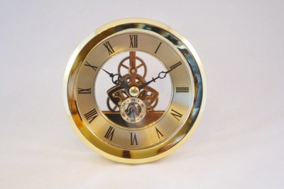 Skeleton Clock Insert 103mm Outer Bezel