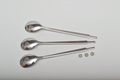 Long handled spoon set kits (3 pieces)