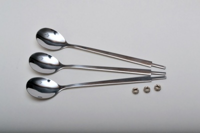 Long handled spoon set kits (3 pieces)