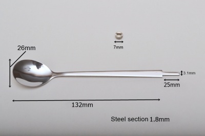 Long handled spoon set kits (3 pieces)