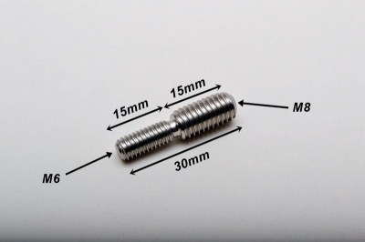 M6 to M8 Thread Converter