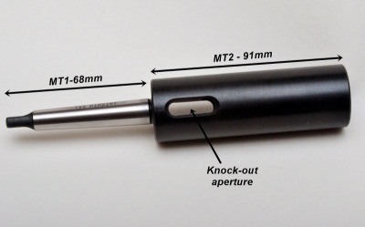 MT1 to MT2 Adaptor