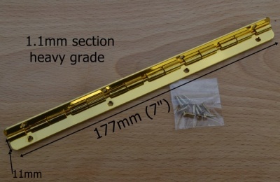 Premium Gold Piano Hinge Range