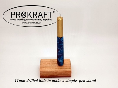 Solid Brass Tubeless Rollerball Pen Kit