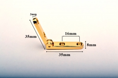 Side Rail Hinges  8mm width