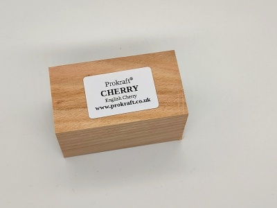English Cherry Bottle Stopper Blanks