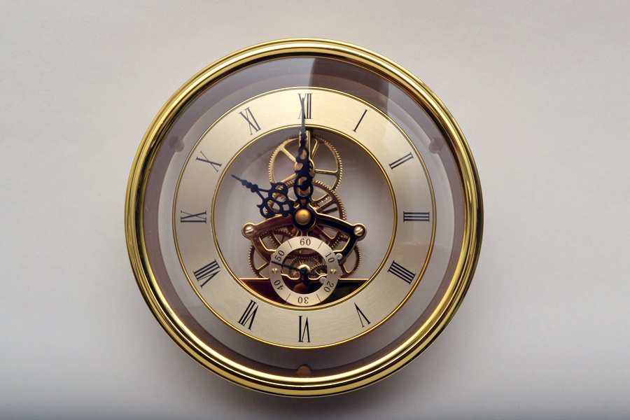 Skeleton Clock Insert 150mm Outer Bezel - prokraft