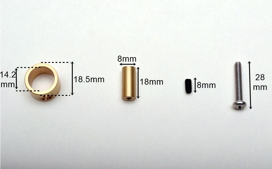 Handle Fitting Kit – Solid Brass Box & Chest Hardware - prokraft