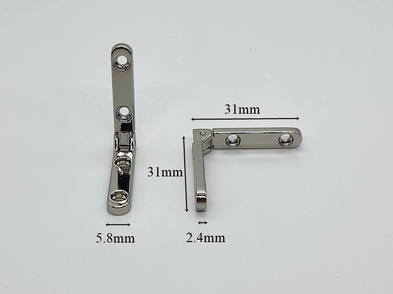 Standard Side Rail Hinges (pair) in Chrome Plating prokraft