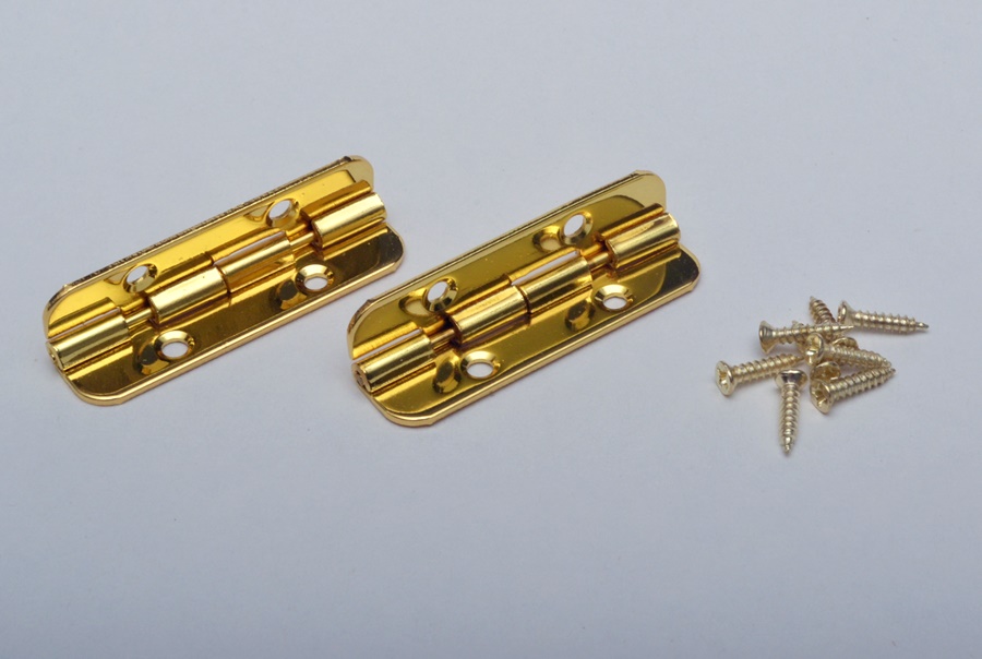 40mm Stop Hinge Gold plated prokraft