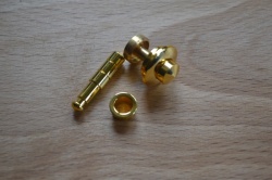 Brass / Gold Plated Push Button Box Catch