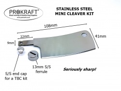 Mini Cleaver Kit Stainless Steel