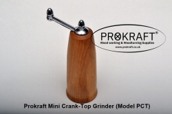 Mini Crank Top Mill - Chrome