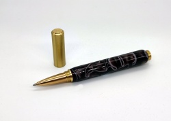 Solid Brass Tubeless Rollerball Pen Kit