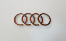 Chrome ring parts for Rossetti & Let4 Kits