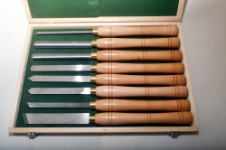 8-piece woodturning tool set