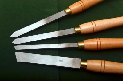 8-piece woodturning tool set